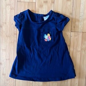 Hanna Andersson Navy Blue Kids Casual Dress